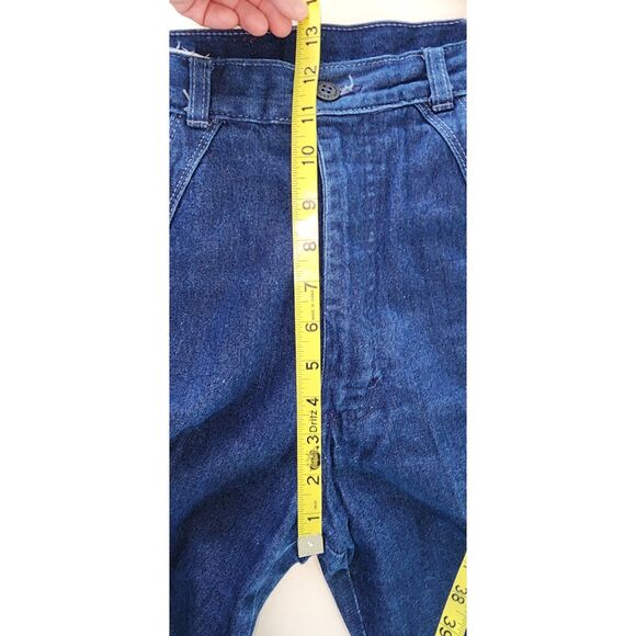 Vintage Rocky Mountain Clothing Western Style Dark Blue Jeans - Picture 5 of 9